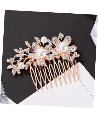 MAGICLULU Bridal Hair Accessory Crystal Hair Accessories Bridal Headpiece Girls Hair Accessories Bridal Hair Accessories Girl Hair Accessories Unique Accessory Alloy Comb Bride - Buy Online on GoSupps.com