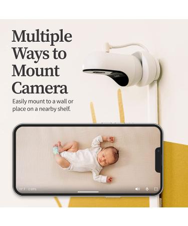 Owlet Dream Duo 2 Smart Baby Monitor - HD Video Camera with Dream Sock for Heart Rate & Oxygen Tracking - Bedtime Blue - Buy Online on GoSupps.com