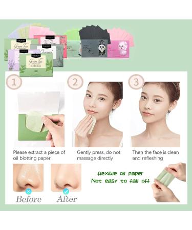 Oil Absorbing Paper - 800 Leaves Blotting Sheets for Makeup & Daily Use | Perfect for Gym & Sports - Buy Online on GoSupps.com