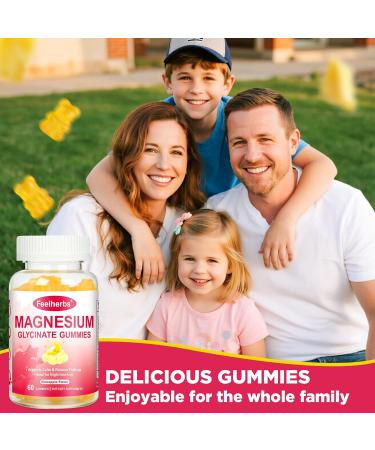 Magnesium Glycinate Gummies 400 Mg for Relaxation & Zzz High Absorption Potassium Magnesium Complex for Women with L-Threonate Sugar Free Vegan 60 Count - Buy Online on GoSupps.com