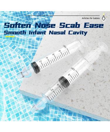 Baby Nasal Irrigator 10ml - Reusable Silicone Infant Nose Cleaner - 2 Pack - Buy Online on GoSupps.com
