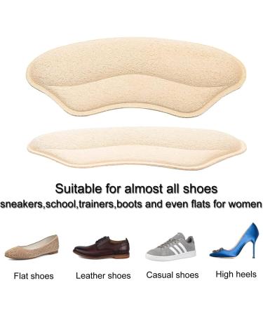 4 Pairs Heel Pads - Prevent Heel Blistering - Ideal for All Shoes - Buy Online on GoSupps.com
