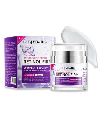 Moisturizer Retinol Eye Cream for Men & Women Gentle Daily Face Retinol Cream Long-lasting Day and Night Hydrating Eye Cream for Dark Circles Puffiness and Bags Under Eyes