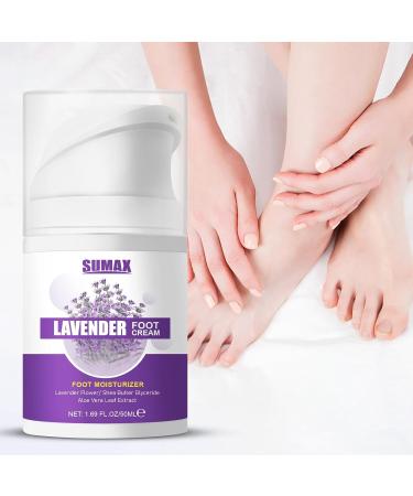 Lavender Moisturizing Foot Lotion Foot Care Moisturizer for Dry Cracked Heels Treating Dry Cracked Feet Softens & Moisturizes Cracked Dry Heels & Cracked Heels - Buy Online on GoSupps.com