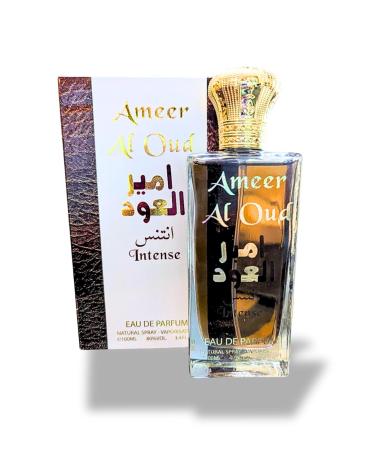 POUR HOMME AMEER AL OUD INTENSE EAU DE PARFUM 3.4 FL. Oz. Amber fragrance for Men. - Buy Online on GoSupps.com