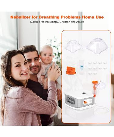 Portable Nebulizer Machine for Adults and Kids - Desktop Asthma Steam Inhaler - Tabletop Jet Compressor with Accessories - Buy Online on GoSupps.com