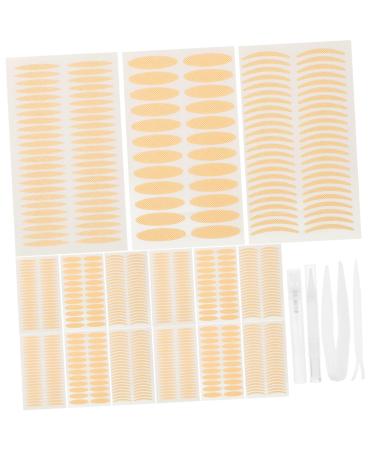 Ipetboom 4 Sets Double Eyelid Sticker Set Girls Eyelid Tapes Girl Eyelid Stickers Makeup Invisible Eyelid Tapes Eyeliner Tape Double Eyelid Tape Fiber Material Lasting Beauty Stickers