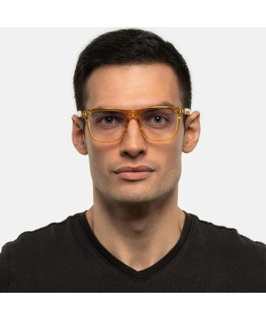 Buy SMOODER Computer Glasses AMPERE - Stylish Blue Light Blocking Glasses for Men & Women - Classy Tortoise Design for Eye Comfort - Buy Online on GoSupps.com