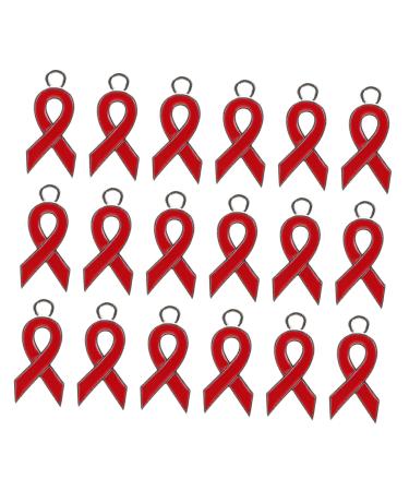 Abaodam 50pcs earrings for women orrous craft charms ribbon pendant bracelet women's spacer beads bow tie Size 3 Orange