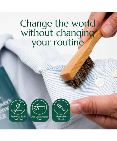 Cleanomic Earthlover’s Stain Removal Kit - Eco-Friendly Hair Brush Stain Remover & Laundry Stain Removers for International Shipping - Buy Online on GoSupps.com