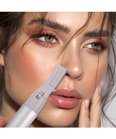 Buy 1 Set Electric Eyebrow Trimmer - Multifunctional Facial Hair Remover & Eyebrow Shaping Tool - International Shipping Available - Buy Online on GoSupps.com