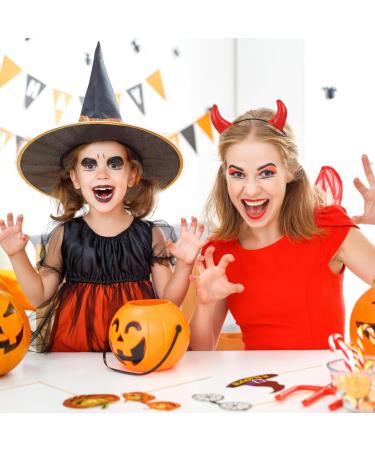 minkissy Devil Horns Headband - Halloween Devil Ears Hairband - Cosplay Parties Costume Accessory for Women Kids Red Halloween Party - Buy Online on GoSupps.com