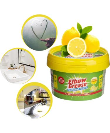 Kitchen Stain Remover Cleaner Kit - Washing Up Liquid 600ml Cleaning Paste 350g Microfibre Cloth Double Sided Scrubbing Pad 1pc Handgrip Scourer 1pc | Home Cleaning Bundle - Buy Online on GoSupps.com
