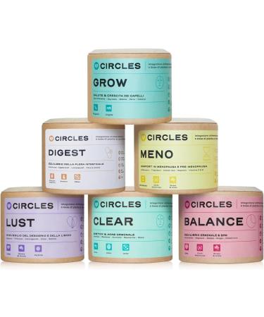 Circles CLEAR Peau Cheveux Ongles Compl ment de Zinc + Bardane Ortie Romarin & Curcuma | D tox Peau & quilibre Hormonal | Syst me Immunitaire | 60 G lules V gan 1 Mois - Buy Online on GoSupps.com