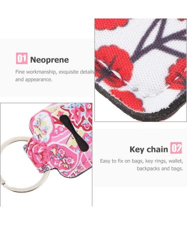 Minkissy Protective Cover Grill - 6 Pieces Keychain Holder & Lipstick Case | Wear-Resistant Cosmetic Delivery Solutions - Buy Online on GoSupps.com