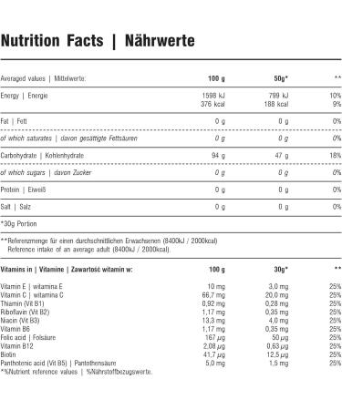 Hi Tec Nutrition Carbo Pur Maltodextrin 1000g - Sugar-Free Carbohydrate Powder for Weight Gain & Mass Gaining - Tasteless Hydrolyzed Complex Carbs - Buy Online on GoSupps.com