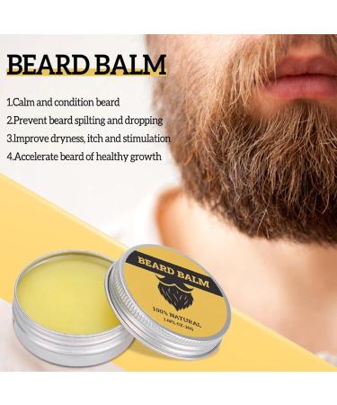 Organic Beard Growth Oil for Men - 30ml Conditioner for Nourishing Smoother Facial Hair | Fulenyi Beard Balam - Buy Online on GoSupps.com