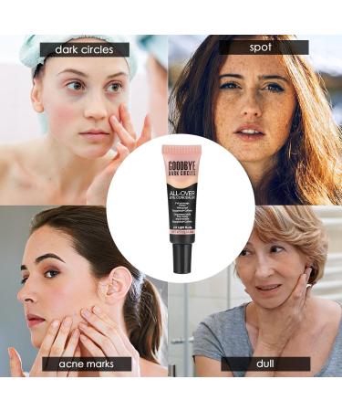 Under Eye Concealer Full Coverage Concealer 12g Lightweight Color Corrector Eye Eye Concealer Natural Long Lasting Liquid Foundation Color Correction Makeup for Long Lasting Wear 20 Light Nude B - Buy Online on GoSupps.com