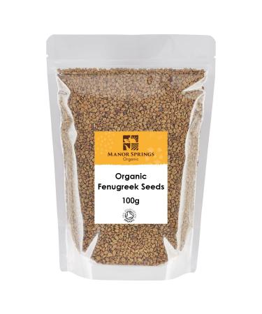 Organic Fenugreek Seeds 100g by Manor Springs Organic