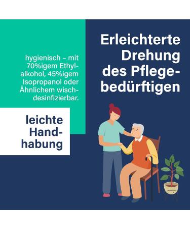 DHG Turntable Easy Manual Transfer Aid for Care Needs | Turn Aid for Wheelchair Bed Armchair & More - Buy Online on GoSupps.com