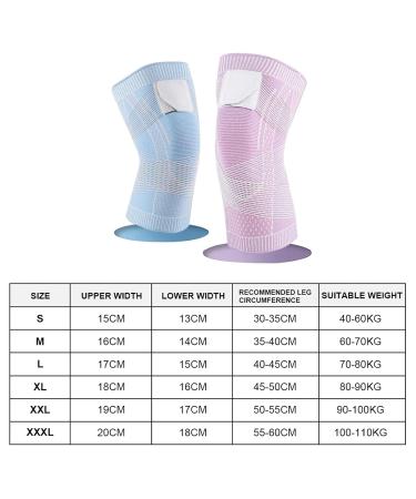 Buy Beyond Draw Knee Compression Sleeve - Best Knee Brace for Men & Women (Pink+Black 3XL) - International Shipping Available - Buy Online on GoSupps.com