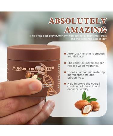 Crowned Skin Body Butter For Men Pheromone Scented Cream Cologne Body Butter for Men Pheromone body butter for men Hydrates and moisturizes to enhance attractiveness (1PC) - Buy Online on GoSupps.com