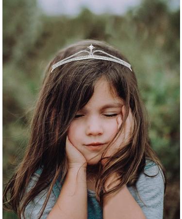 Wecoe Silver Crown for Women - Rhinestone Tiara for Birthday Girls, Princess Queen Fairy Crown - Perfect Wedding Hair Accessory and Mother's Day Gift - Buy Online on GoSupps.com