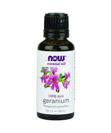 Now Foods Essential Oils Geranium 1 fl oz (30 ml)