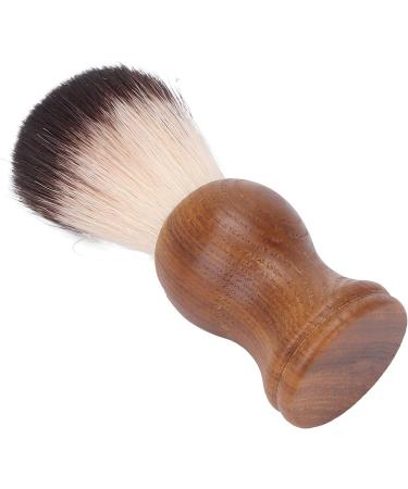 Professional Shaving Brush with Wooden Handle - Perfect for Home Hair Salons & Men s Grooming - Buy Online on GoSupps.com