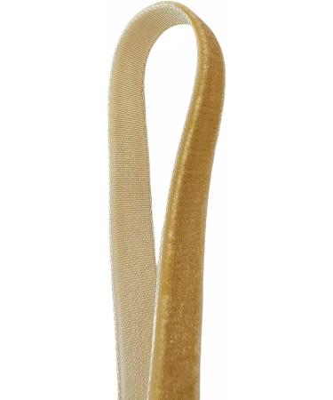QIANF Vintage Khaki Velvet Ribbon - 3/8 Inch x 25Yd - 143-Khaki - Buy Online on GoSupps.com