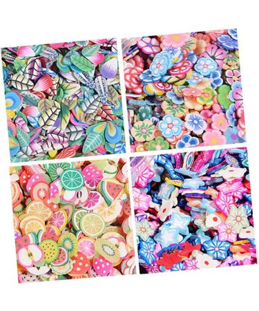 Housoutil 4000pcs Sticker Diy Decorations Nail Art Nail Decorations Clay Tablets Polish Pactch 3d Face Manicure Tools - Buy Online on GoSupps.com