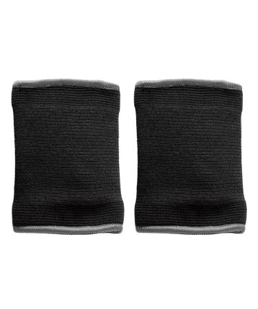 NeoTech Care Wrist Band - Elastic & Breathable Knitting for Tennis & Gym - Black (Size S 1 Pair) | International Shipping Available - Buy Online on GoSupps.com