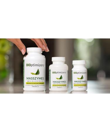 BiOptimizers MassZymes 3.0 - Powerful Digestive Enzyme Supplement with AstraZyme | 30 Capsules - Buy Online on GoSupps.com