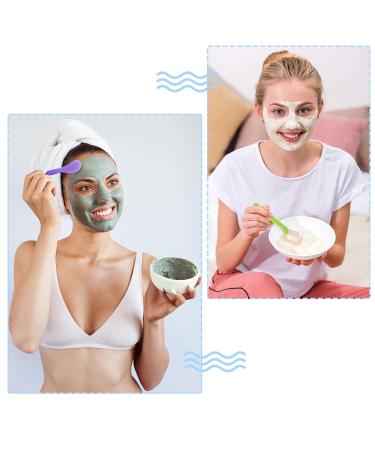 Patelai 50pcs Disposable Cosmetic Spatula - Makeup Frosted Tip Tools for DIY & Sampling - Plastic Cream Scoop & Mask Spoon in Random Colors - Buy Online on GoSupps.com
