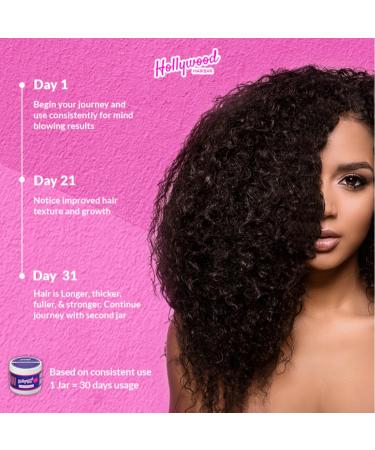 Hollywood Hair Bar Super Grow Scalp Balm - Revitalizing Vegan Scalp Treatment | 4 oz - Cruelty-Free Hair Care for Healthy Growth - Buy Online on GoSupps.com