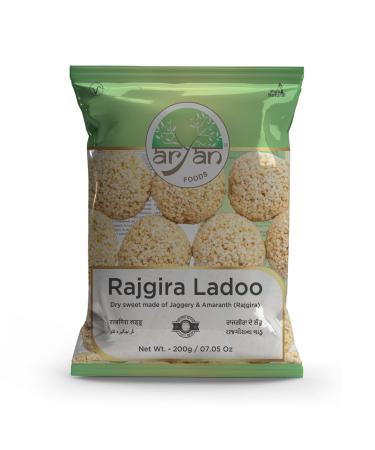 Aryan Rajgira Ladoo Popular Indian Dry Sweet Made of Jaggery & Rajgira (Amaranth)-200gm