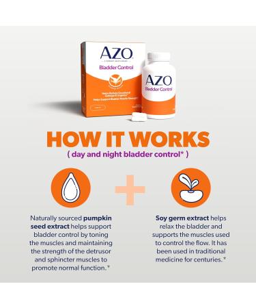 Azo Bladder Control with Go-Less | 72 Capsules - Optimal Urinary Support - Buy Online on GoSupps.com
