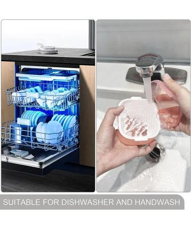 Prohese Dinner with Sieve: Ideal Denture Can for Cleaning Soaking & Storing Bite Rails - Purple - Buy Online on GoSupps.com