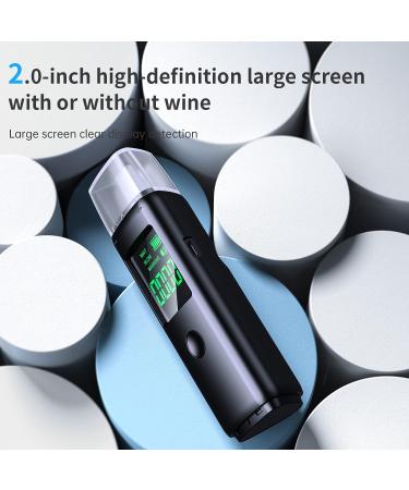ZBK Rechargeable Breathalyzer | Professional-Grade Portable Alcohol Tester for Personal & Professional Use - Buy Online on GoSupps.com
