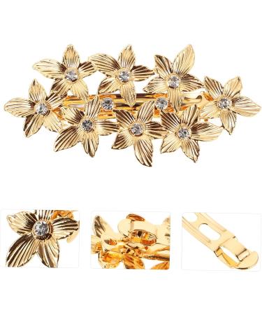 Holibanna Leaf Hairpin Hairclip Hair Roller Clips Hair Accessories Hair Claw Clips Barrette Hair Clips Bride Hair Clip Hair Toppers Spring Hair Clip Hair Styling Accessories Zinc Alloy - Buy Online on GoSupps.com
