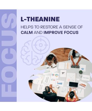 L-Theanine 250mg 180 Vcaps - BONUS SIZE - 180 Servings - HIGH POTENCY - Promotes Relaxation - Vegan - Made in Canada - Buy Online on GoSupps.com