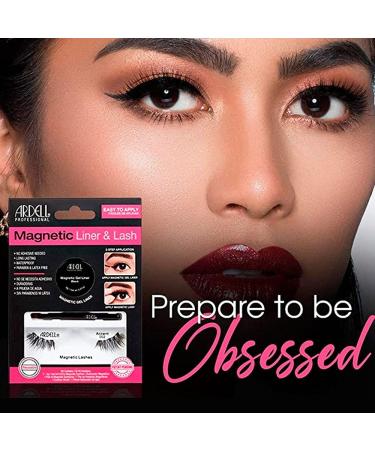 Ardell Professional Magnetic Liner & Lash - Magnetic Eyeliner & Real Hair Lashes (Style 110) - Waterproof Easy Attachment & Reusable - Buy Online on GoSupps.com