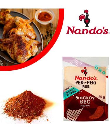  Nando's Smokey BBQ Nando's Peri-Peri Ribbon 25g - Buy Online on GoSupps.com