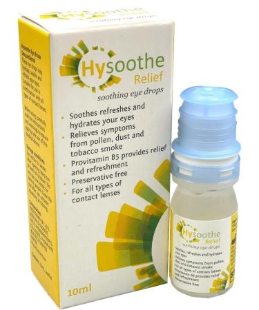 Hyamoist Relief 10ml Soothing eye drops and moisturizes your eyes Relieves symptoms of pollen dust and tobacco smoke - Buy Online on GoSupps.com
