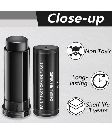 3Pcs Black Eye Stick for Sports - Face Paint for Athletes & Halloween Costume Parties - Buy Online on GoSupps.com
