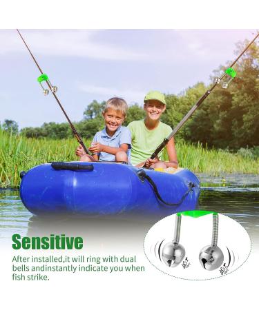 Honoson 200 Pcs Plastic Fishing Bells - Clip on Rod Alarm for Fish Bite Indicators - Buy Online on GoSupps.com