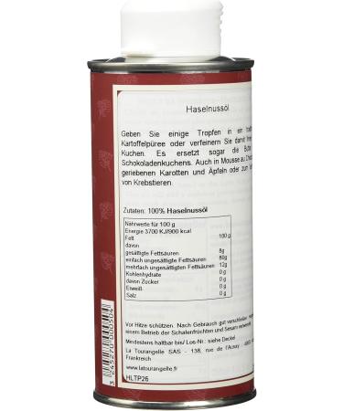 La Tourangelle - Set of 3 Gourmet Oils: Walnut Oil Hazelnut Oil Virgin Sesame Oil Ideal for Your Everyday Recipes - 3 x 250 ml - Buy Online on GoSupps.com
