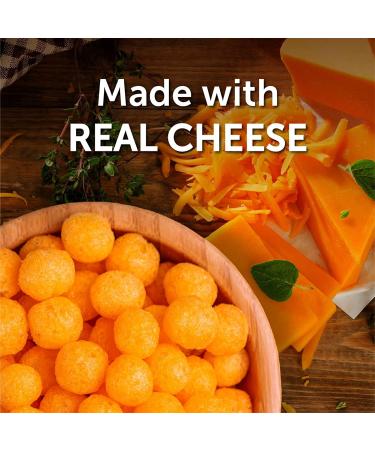 Utz Cheese Balls Barrel - Real Cheddar Cheese Snack, Gluten-Free, Kosher Certified - 36.5 Oz (Pack of 1) - Buy Online on GoSupps.com