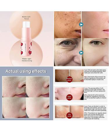 Lovelycat Magical Pore Eraser Waterproof Face Primer Stick Primer for Face Matte Priming Makeup Blur Stick Invisible Pore Eraser Stick Pore Primer Stick (2PC) - Buy Online on GoSupps.com