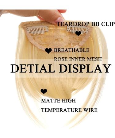 Bangs Hair Clip Clip in Bangs Natural Straight Synthetic Blunt Bangs Hair Extensions 6" Short Straight Hairpiece Front Neat Bang Clip-In Full Bangs for Women Bangs Clip in Hair (Color : SW65-105) - Buy Online on GoSupps.com